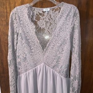 Purple lace Tobi Party Dress